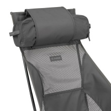 Helinox Camping Chair Sunset Chair (high backrest, new adjustable headrest) charcoal grey